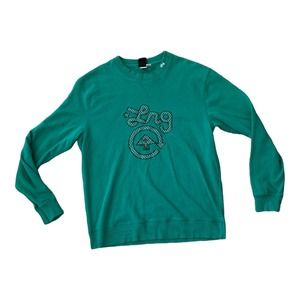 Lrg roots and equipment green sweatshirt size large